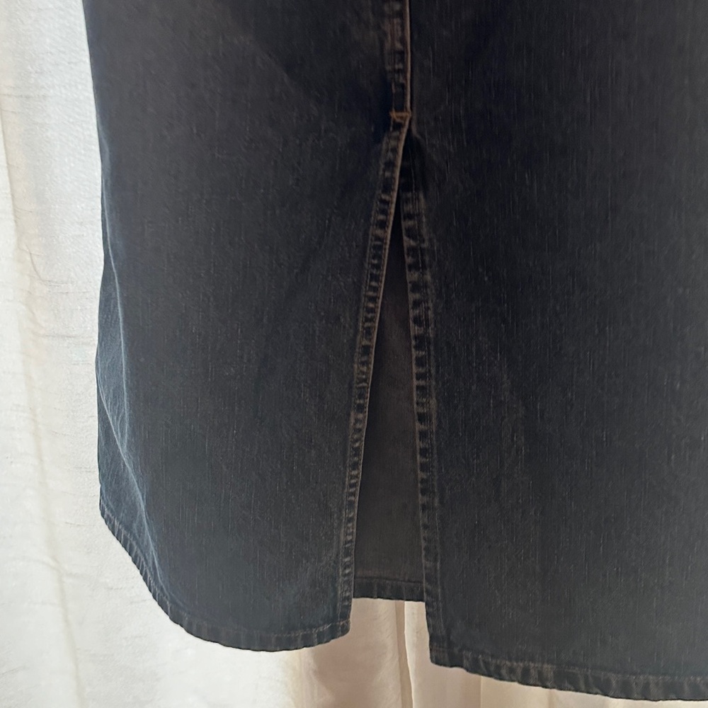 Christopher & Banks A-Line Denim Skirt - Picture 4 of 5